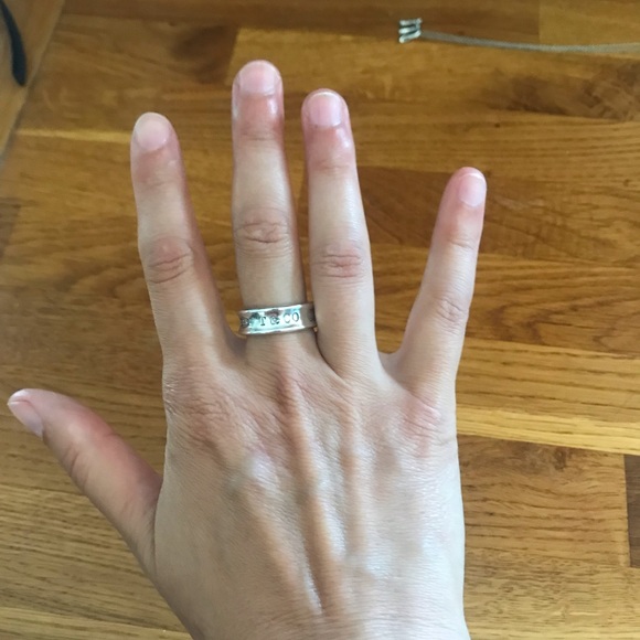 Tiffany 1837 Sterling Silver Ring - Picture 2 of 5